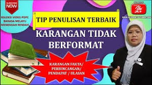 Karangan bm pt3 yang terbaik. Tip Penulisan Karangan Karangan Tidak Berformat Fakta Perbincangan Pendapat Ulasan Pt3 Youtube