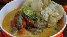 Resep Cara Membuat Masakan Soto Daging Sapi Kuah Santan Resep Masakan Indonesia Resep Masakan Memasak