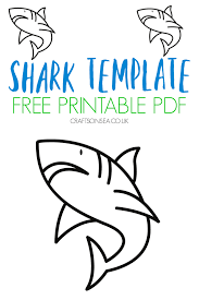 You can transfer these printable patterns to cardboard, cardstock, canvas, construction paper, fabric, felt your new design or pattern can be printed or downloaded in png, jpg, pdf, or svg (scalable vector graphics) format. Shark Template Printable Pdf Crafts On Sea