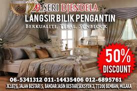 Masa nak beli cadar pengantin tu cik tom confuse samaada nak beli cadar jenis satin beropol ke?atau cadar patchwork. 10 Kelebihan Langsir Bilik Pengantin Langsir Seri Djendela ÙÙŠØ³Ø¨ÙˆÙƒ