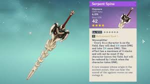 Genshin Impact: Best Weapons For Navia