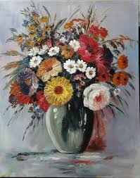 40+ contoh gambar lukisan bunga sepatu jaman now. Terjual Jual Lukisan Bunga Gambar Lukisan Bunga Oil Canvas Harga Nego Kaskus