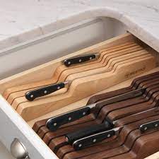 In-drawer Knife Block By Wusthof - 25 Cool Kitchen Gadgets Creative Kitchen Gadgets Kitchen Drawers