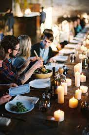 It's 6:00pm, and your friends let you know they might drop by for dinner. Pin By Laicie Heeley On We Re Having A Party Kinfolk Magazine Kinfolk Dinner Dinner Party
