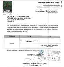 Benjamín saúl huerta corona durante la comparecencia del titular de la comisión federal de electricidad, manuel bartlett díaz. Qv79l5a9fd7u6m