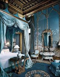 Interior Of Dodie Rosekrans Grand Palazzo On The Grand Canal Venice Italy Blue Rooms Beautiful Bedrooms Home