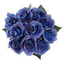 Purchase our sweet silk rose petals in lovely colors and charming shapes. Starlifey Artificial Flowers Real Touch Royal Blue Rose Wedding Bouquet Silk Roses Posy Valentine S Day Wedding Home Decorations Pack Of 10 Buy Online In Mongolia At Mongolia Desertcart Com Productid 66997765