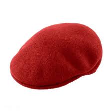 Red Flat Cap At Village Hat Shop