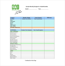 Budget work sheet word doc. Personal Budget Template 13 Free Word Excel Pdf Documents Download Free Premium Templates