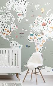 Nursery room kids bedroom bedroom ideas child's room bedroom decor little hands wallpaper baby wallpaper bedroom wallpaper children wallpaper. 6 Wallpaper Ideas For An Adventure Themed Nursery Hovia