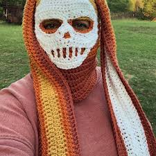 Skull Balaclava Crochet Pattern PDF