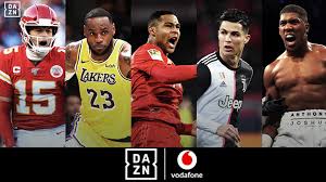 It launched in the united states and italy in 2018, and in spain and brazil in 2019. Dazn Bei Vodafone Sonderabo Fur Sport Live Bei Gigatv