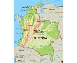 Mapa de hoteles en la zona de colombia: Colombia Map Map Colombia South America Americas