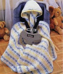 Crochet Baby Hooded Car Seat Fitted Blanket Pattern Pdf Download Crochet Baby Baby Blanket Crochet Crochet Baby Gifts