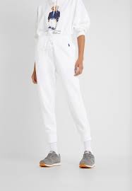 Discover our range of women's polo ralph lauren scarves, hats and gloves at ralph lauren. Polo Ralph Lauren Seasonal Pantalon De Survetement White Blanc Zalando Fr