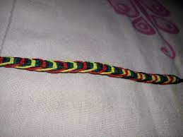 Pulsera Macrame Rojo Y Amarillo Pulseras Pulseras Macrame