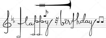 Illustrazione Vettoriale Di Auguri Di Buon Compleanno In Stile Di Musica Buon Compleanno Auguri Di Buon Compleanno Biglietti Di Buon Compleanno