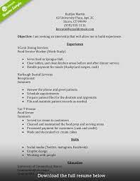 The internship resume template gives a good example of how to go about it. How To Write A Perfect Internship Resume Examples Included