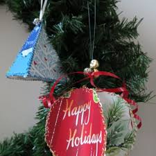 Handmade christmas cards, christmas card ideas, greeting card making. Diy Christmas Craft Ornaments From Recycled Greeting Cards Holidappy