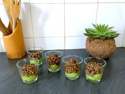 Verrines Lentilles Guacamole Pour Un Apero Sans Gluten Original Apero Sans Gluten Apero Idee Sans Gluten