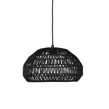 Modrn Natural Boho Black Rattan Chandelier Walmart Com Black Hanging Lighting Rattan Light Fixture Rattan Pendant Light