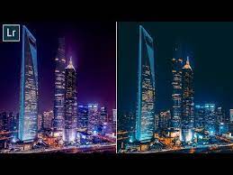 How To Edit Night City Photos In Lightroom Cc Preset Youtube Night City City Photo Lightroom