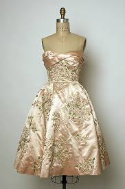 Dress Evening House Of Balmain French Founded 1945 Designer Pierre Balmain French St Jean De Maurienne 1914 19 Fashion Vintage Dresses 1950s Fashion