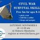 Civil War Survival Skills - for ages 9-13 event image