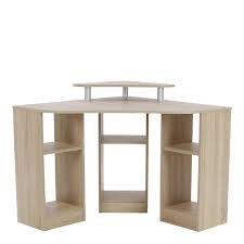 My previous employer used cubes with wraparound desks that can be used either corner facing or straight. Corner Desk Unit Wayfair Co Uk