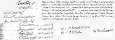 Eustace Families Post