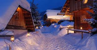 You can enjoy christmas year round at this cabin. Das Almdorf Luxury Chalets Eco Cottages Carinthia Austria Cellophaneland
