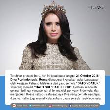 Perkembangan musik malaysia di indonesia sekarang. Datukserirossa Instagram Posts Gramho Com