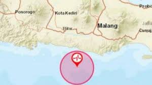 Gempa sebelumnya terjadi pada pukul 10:43:31 wib. Gempa Bumi Guncang Blitar Jawa Timur Selasa 08 06 21 Bmkg Rilis Data Magnitudo Tribun Manado