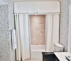 Design Crush Amy Berry Designs The Glam Pad Shower Curtain With Valance Modern Shower Curtains Double Shower Curtain