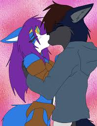 Dangit there's not enough good art of my favorite fox! The Kiss Commission By Neophoenixknight Fur Affinity Dot Net