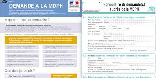 Demande aupr?s de la mdph. Mdph Un Nouveau Formulaire Pour Davantage De Droits Faire Face Toute L Actualite Du Handicap