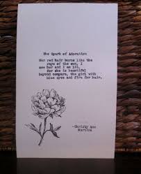 Red Hair Poem Redhead Gifts Love Poem The Spark Of Adoration Poem Old Fashioned Typewriter Poetry By Christyan Redhead Gift Love Poems Old Fashioned Typewriter