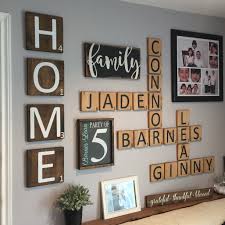 Tips for hanging wall decorations. 35 Impressive Word Scrabble Wall Decor Ideas Homiku Com Scrabble Wall Decor Scrabble Wall Art Scrabble Tile Wall Art