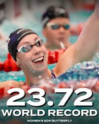 🇺🇸 Gretchen Walsh strikes her first World Record at the #Swimming World  Cup 🤩 Can we expect more during the North American Tour?