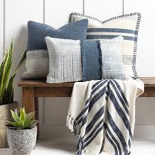 Serape, stripes, desert style, tribal, southwestern, southwest, western, navajo, navajo white, mexican, boho, bohemian, modern, cowboy, fall colors, earth tones, teal, turquoise, aqua blue, aquamarine, tan, beige, camel, burnt orange. Sadie Love Throw Pillow Throw Pillows Throw Blanket Gorgeous Pillows