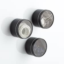 How many spice jars are in a magnetic tin? Metal Spice Tins The Container Store