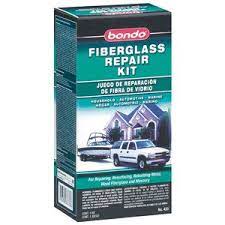 The kit includes resin and hardener for a. Bondo Fiberglass Repair Kit 8oz