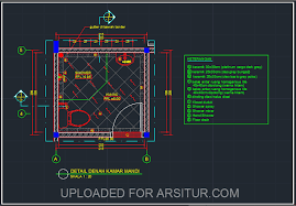 File tersebut bisa dijadikan sebagai bahan pembelajaran maupun referensi bagi yang membutuhkan. Artikel Detail Denah Kamar Mandi Contoh Gambar Autocad Dwg Hbs Blog Hakana Borneo Sejahtera