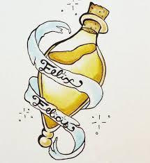 Diy harry potter potions labels. Felix Felicis Tattoo Design Harry Potter Watercolor Harry Potter Drawings Harry Potter Potions