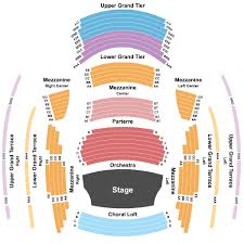 Kauffman Center Seating Chart With Rows