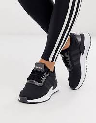 Adidas turnschuhe größe 38 schwarz mit weisser sohle. Adidas Originals U Path Run Schwarze Sneaker Asos