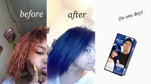 Bleaching My Hair Fail Dying It Blue Splat Blue Envy Hair Dye Youtube