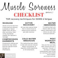 Want To Know The Best Ways To Relieve Muscle Soreness Doms These Are The Best Techniques According To Rese Post Workout Recovery Muscle Tissue Sore Muscles