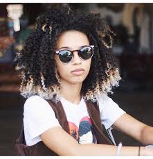 How to (safely) bleach your hair at home. Curly Hair Bleached Tips Novocom Top