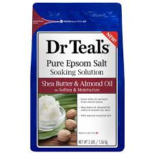 Dr Teal S Shea Butter Almond Epsom Salt 3 Lbs Walmart Com Walmart Com